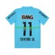 Camisola Santos FC Neymar JR 11 -2012 Retro Homem Equipamento Terceiro 2011 Manga Curta